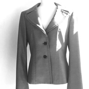 Elegant black and white Escada jacket